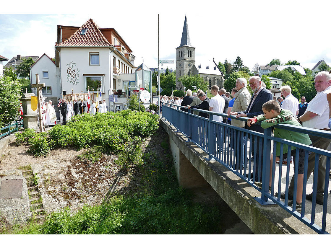 Bittprozession am Pfingstmontag (Foto: Karl-Franz Thiede)